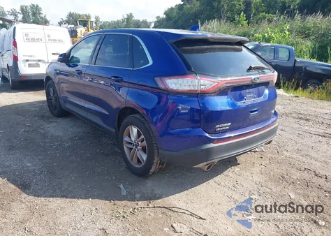 2015 Ford Edge Sel z USA, uszkodzony, nr VIN 2FMTK4J86FBB37644